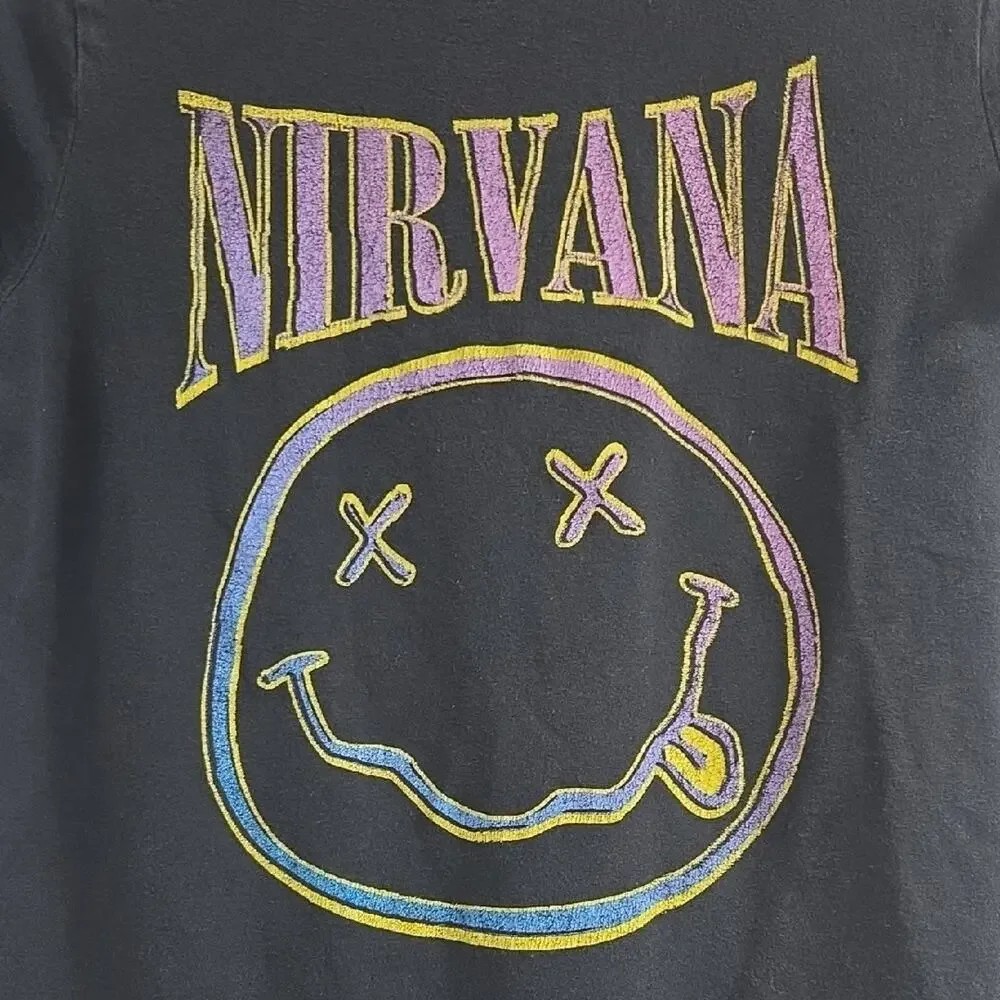 Old Navy Black Nirvana Graphic Tee